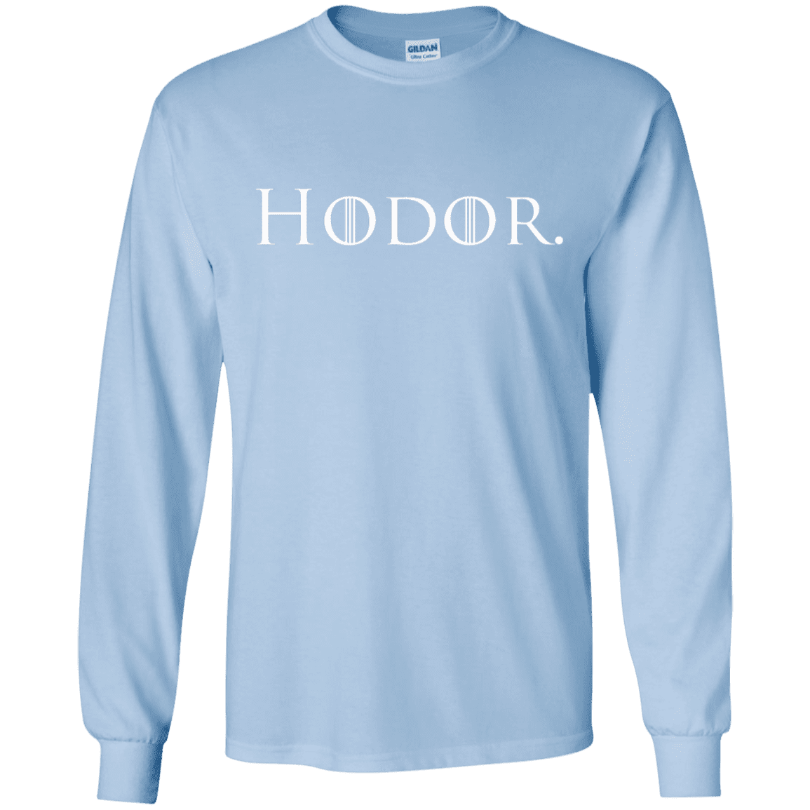 T-Shirts Light Blue / S Hodor. Men's Long Sleeve T-Shirt