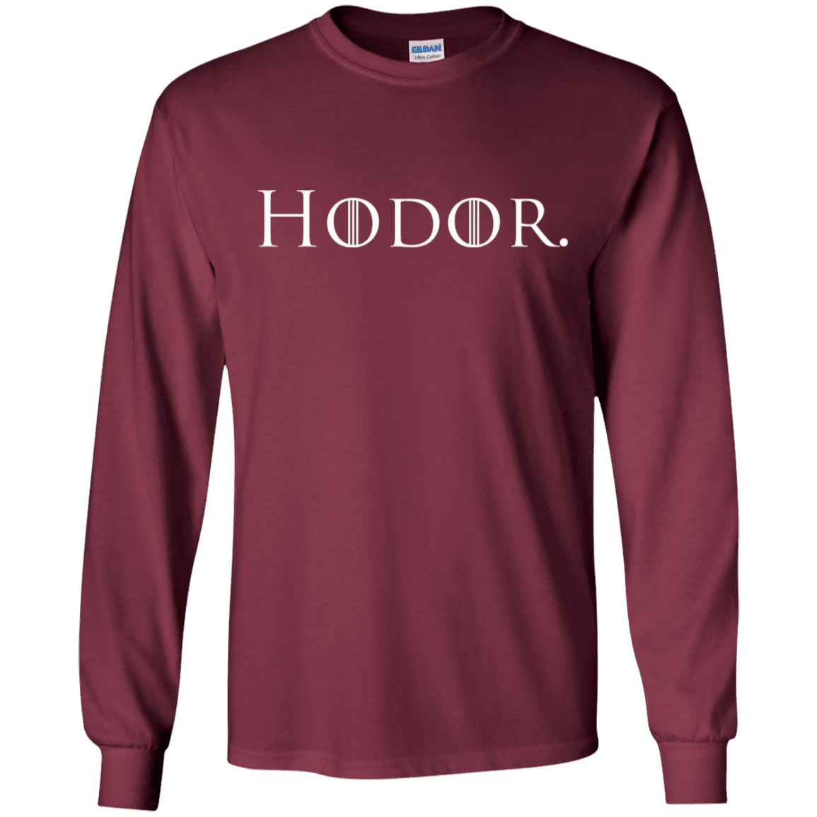 T-Shirts Maroon / S Hodor. Men's Long Sleeve T-Shirt