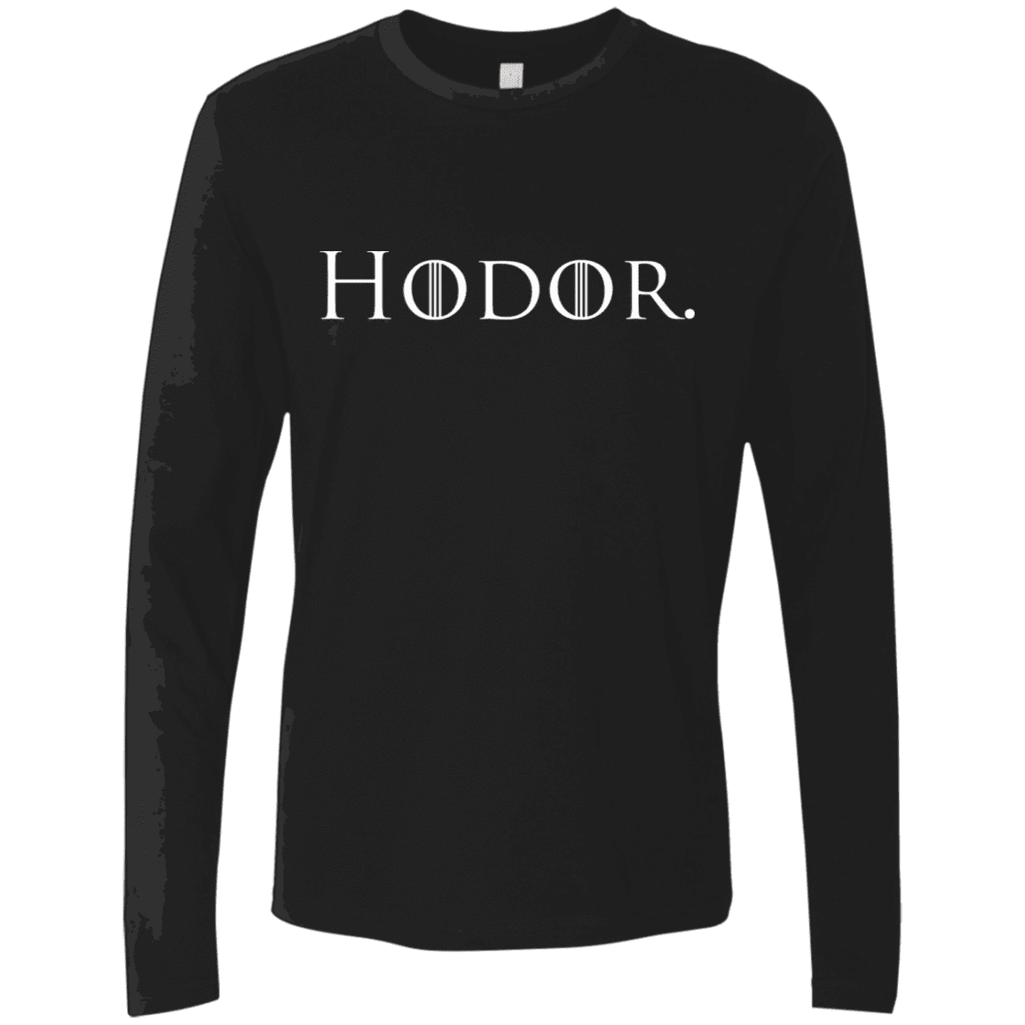 T-Shirts Black / S Hodor. Men's Premium Long Sleeve