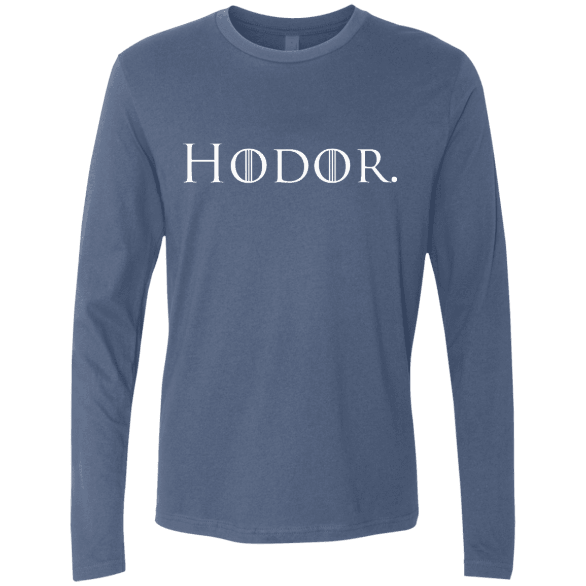 T-Shirts Indigo / S Hodor. Men's Premium Long Sleeve