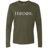 T-Shirts Military Green / S Hodor. Men's Premium Long Sleeve