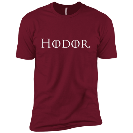 T-Shirts Cardinal / X-Small Hodor. Men's Premium T-Shirt