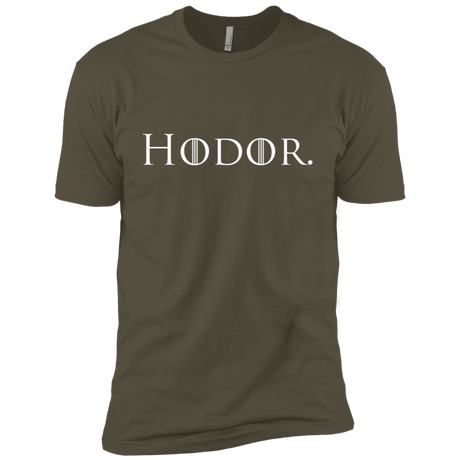 T-Shirts Military Green / X-Small Hodor. Men's Premium T-Shirt