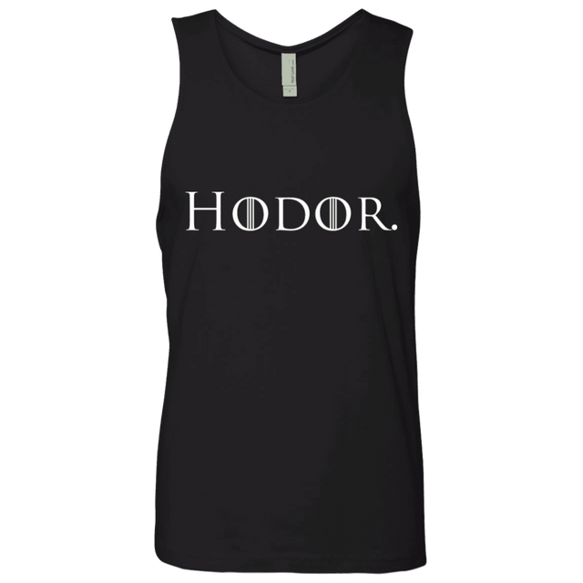 T-Shirts Black / S Hodor. Men's Premium Tank Top