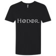 T-Shirts Black / X-Small Hodor. Men's Premium V-Neck