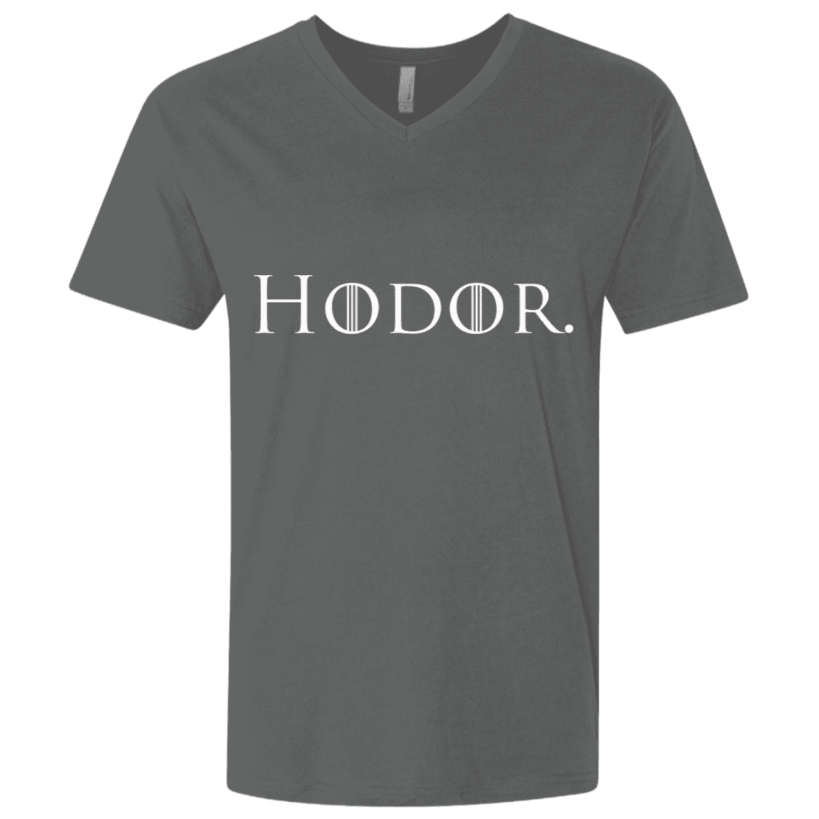 T-Shirts Heavy Metal / X-Small Hodor. Men's Premium V-Neck