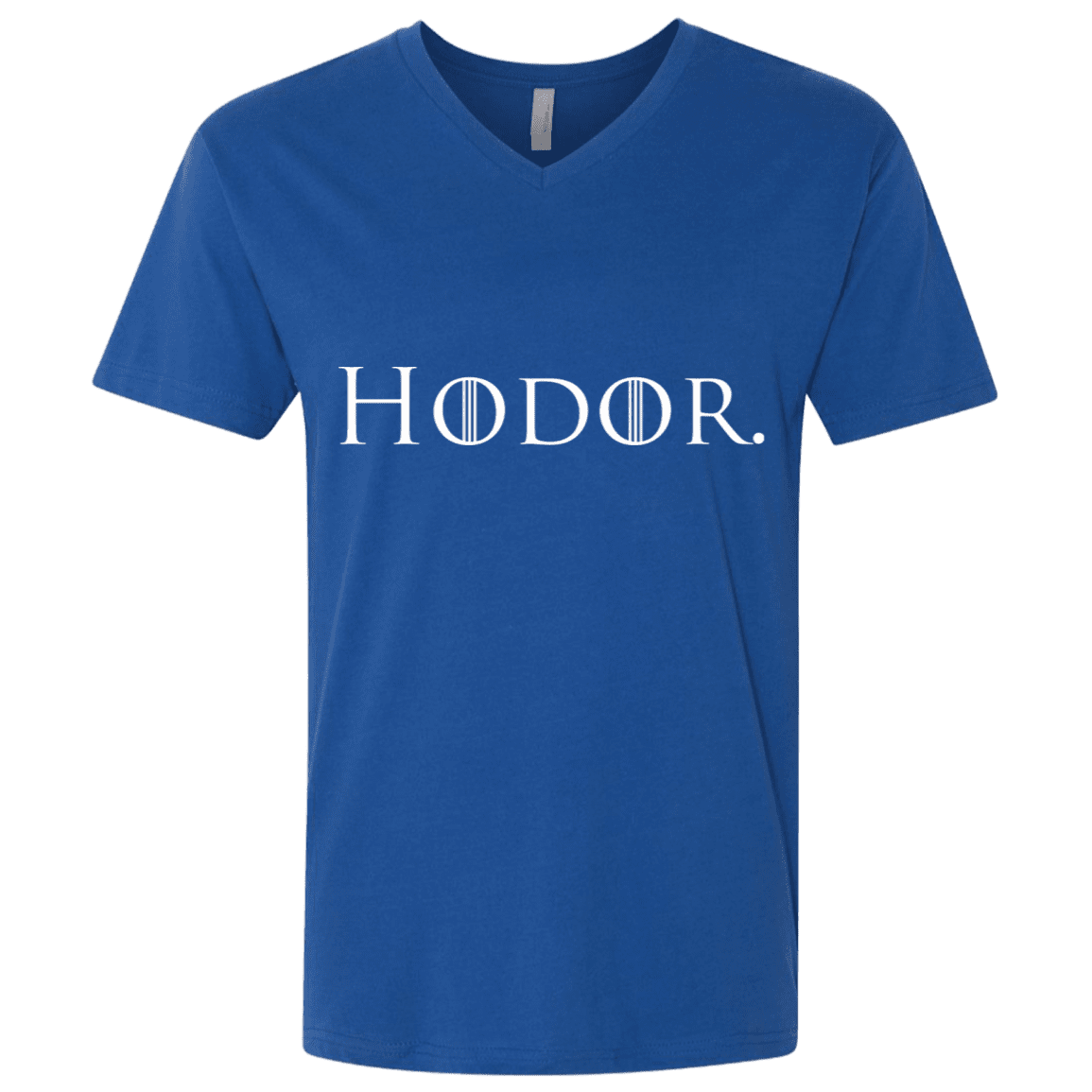 T-Shirts Royal / X-Small Hodor. Men's Premium V-Neck