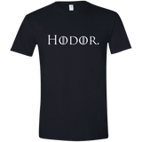 T-Shirts Black / X-Small Hodor. Men's Semi-Fitted Softstyle