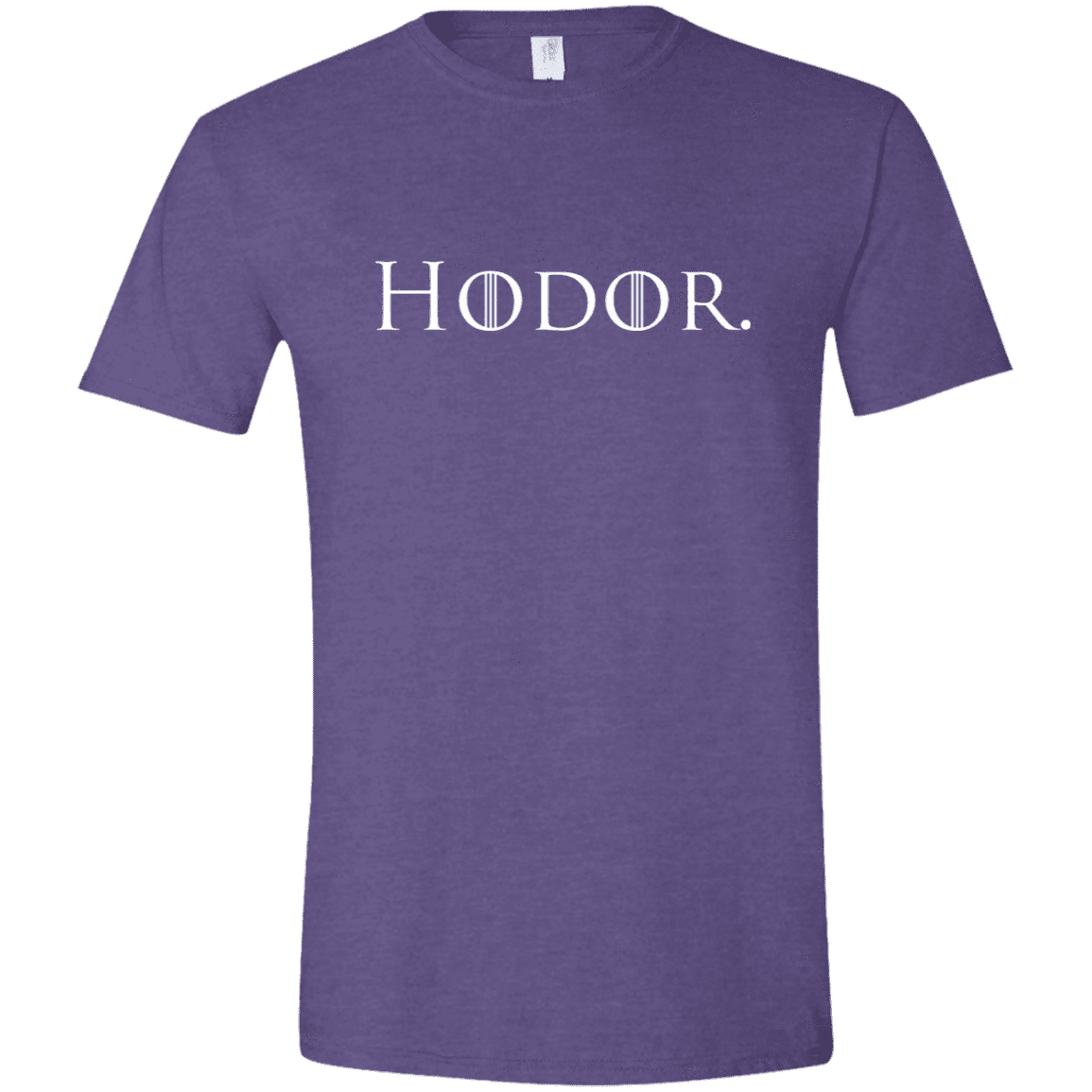 T-Shirts Heather Purple / S Hodor. Men's Semi-Fitted Softstyle