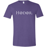 T-Shirts Heather Purple / S Hodor. Men's Semi-Fitted Softstyle