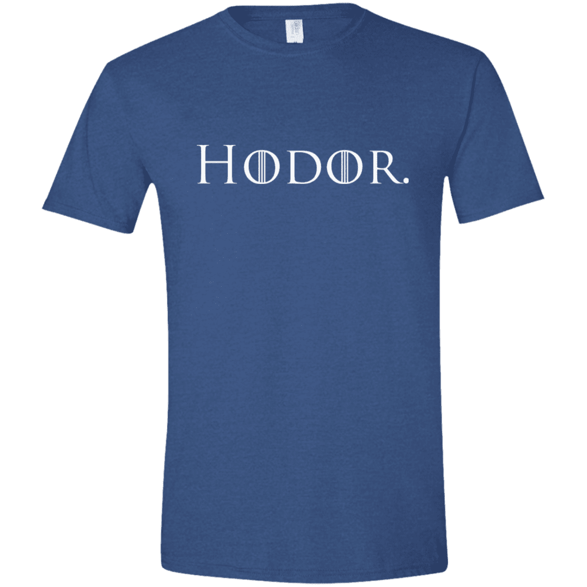 T-Shirts Heather Royal / X-Small Hodor. Men's Semi-Fitted Softstyle