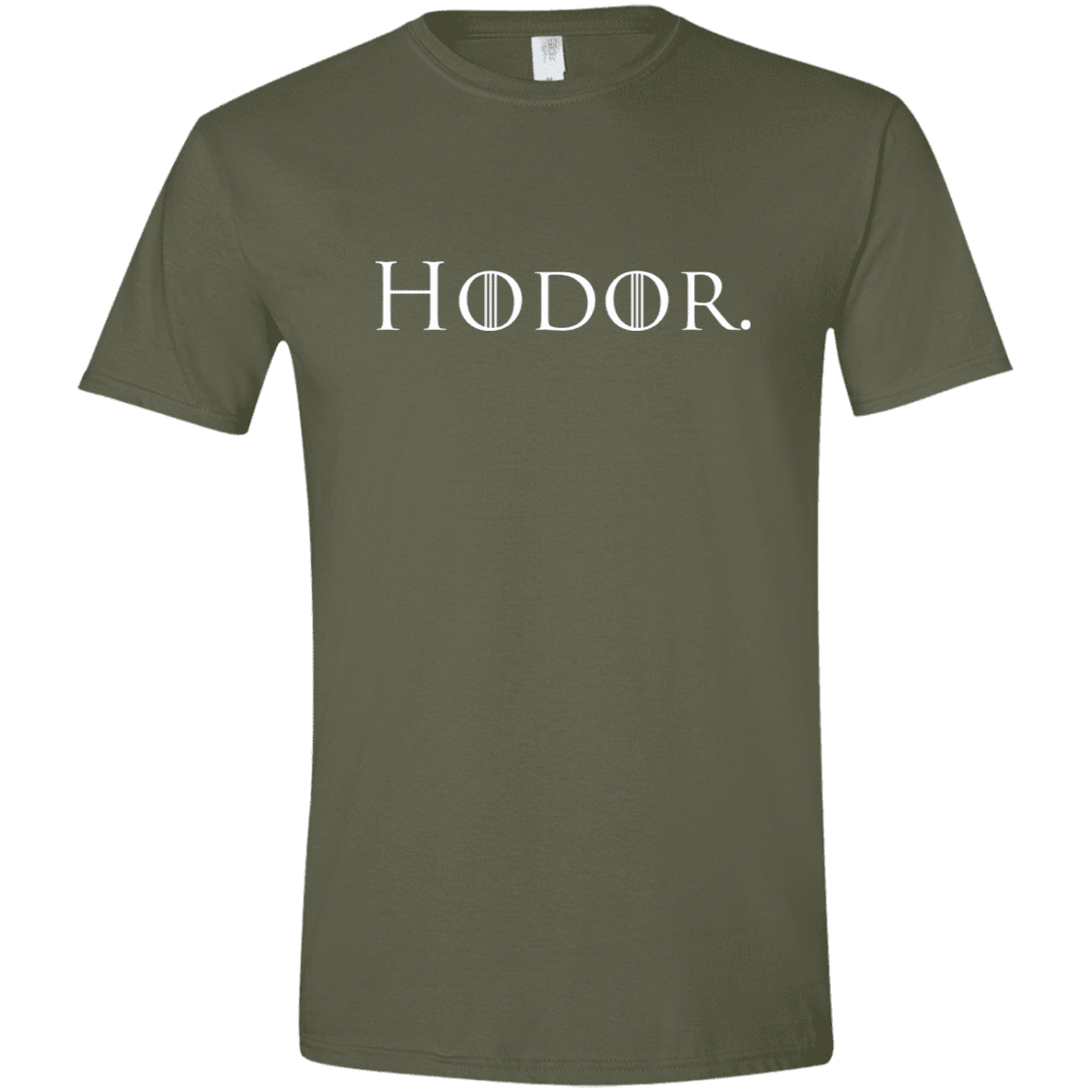 T-Shirts Military Green / S Hodor. Men's Semi-Fitted Softstyle