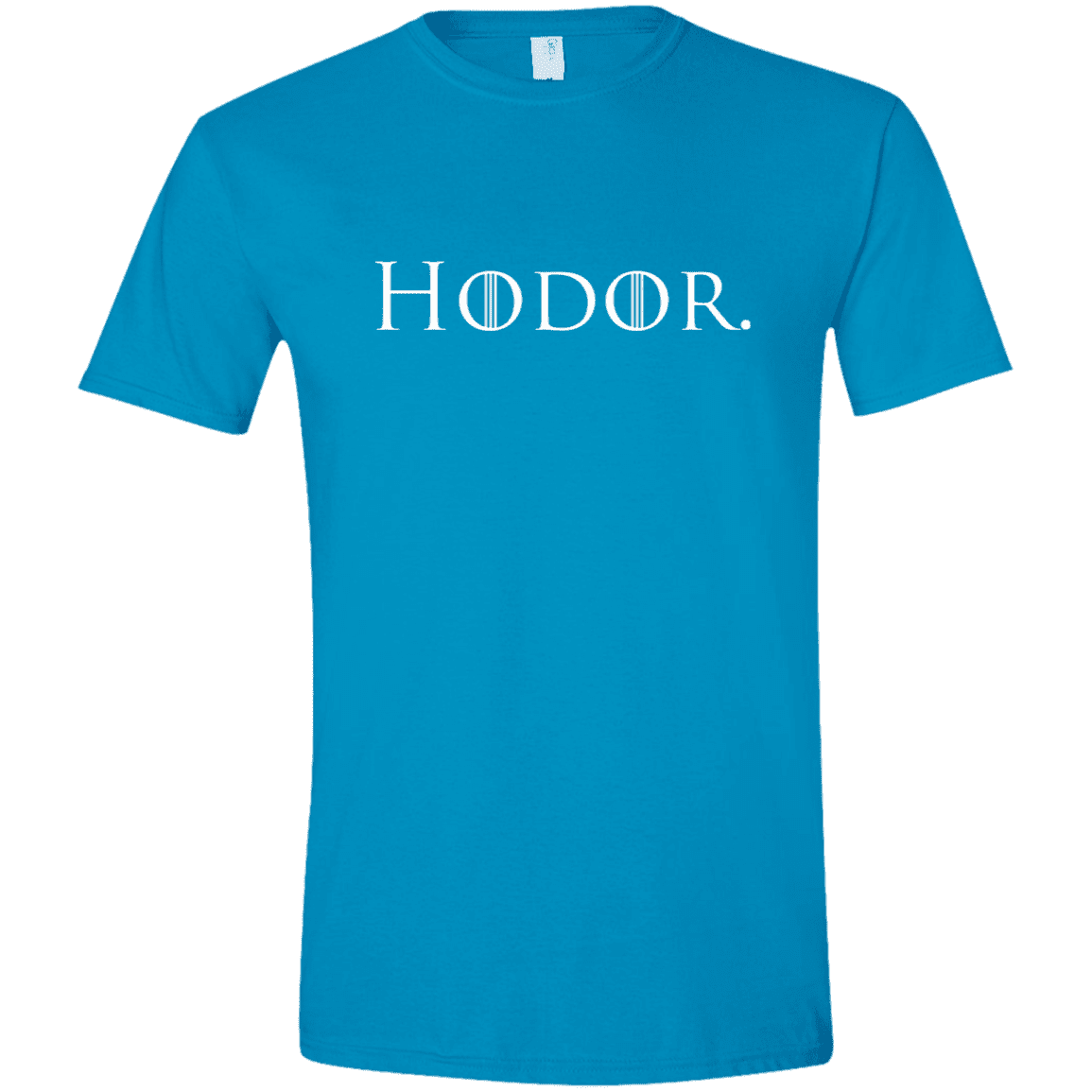 T-Shirts Sapphire / S Hodor. Men's Semi-Fitted Softstyle