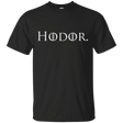 T-Shirts Black / S Hodor. T-Shirt