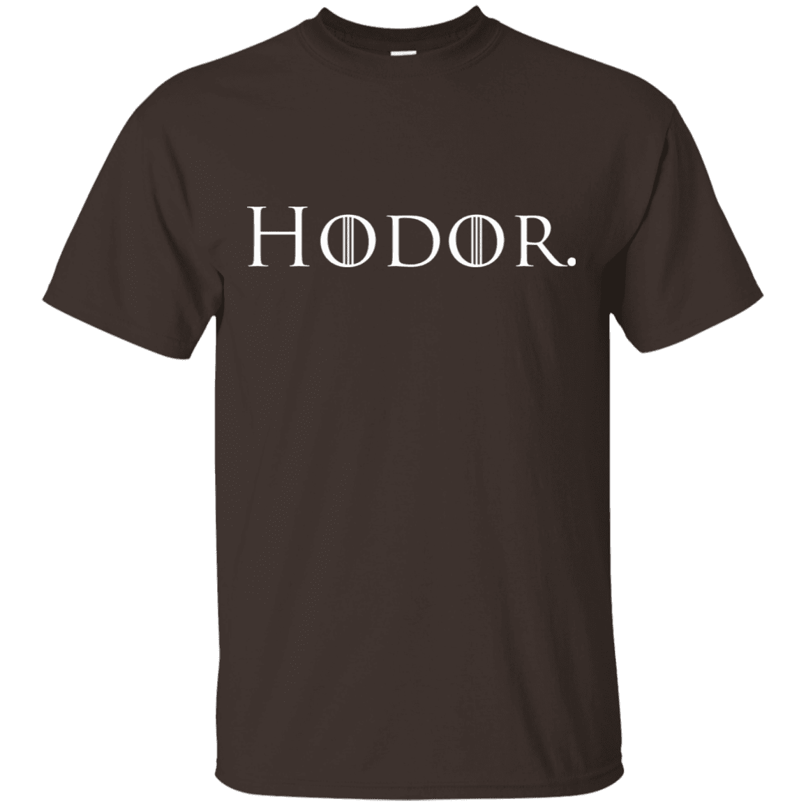 T-Shirts Dark Chocolate / S Hodor. T-Shirt