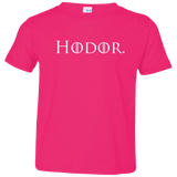 T-Shirts Hot Pink / 2T Hodor. Toddler Premium T-Shirt