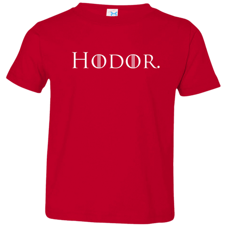 T-Shirts Red / 2T Hodor. Toddler Premium T-Shirt