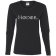 T-Shirts Black / S Hodor. Women's Long Sleeve T-Shirt