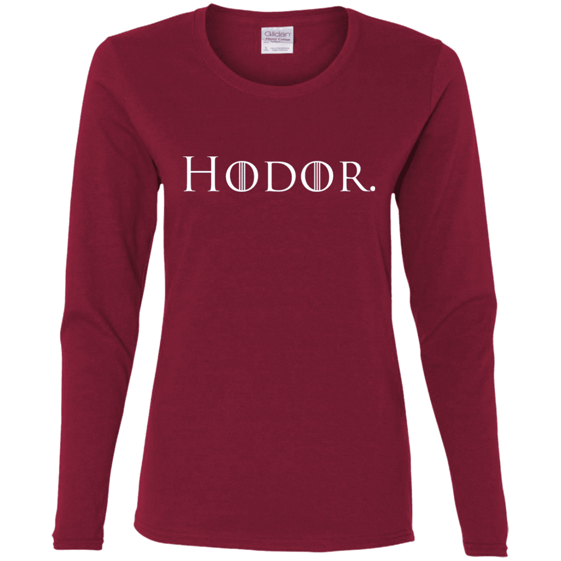 T-Shirts Cardinal / S Hodor. Women's Long Sleeve T-Shirt