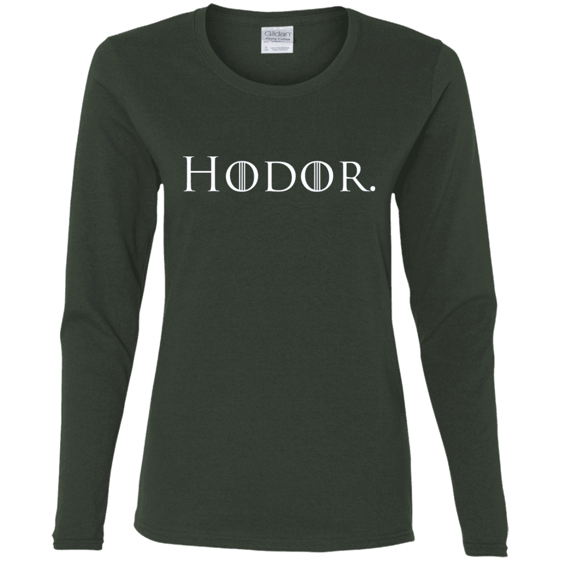 T-Shirts Forest / S Hodor. Women's Long Sleeve T-Shirt