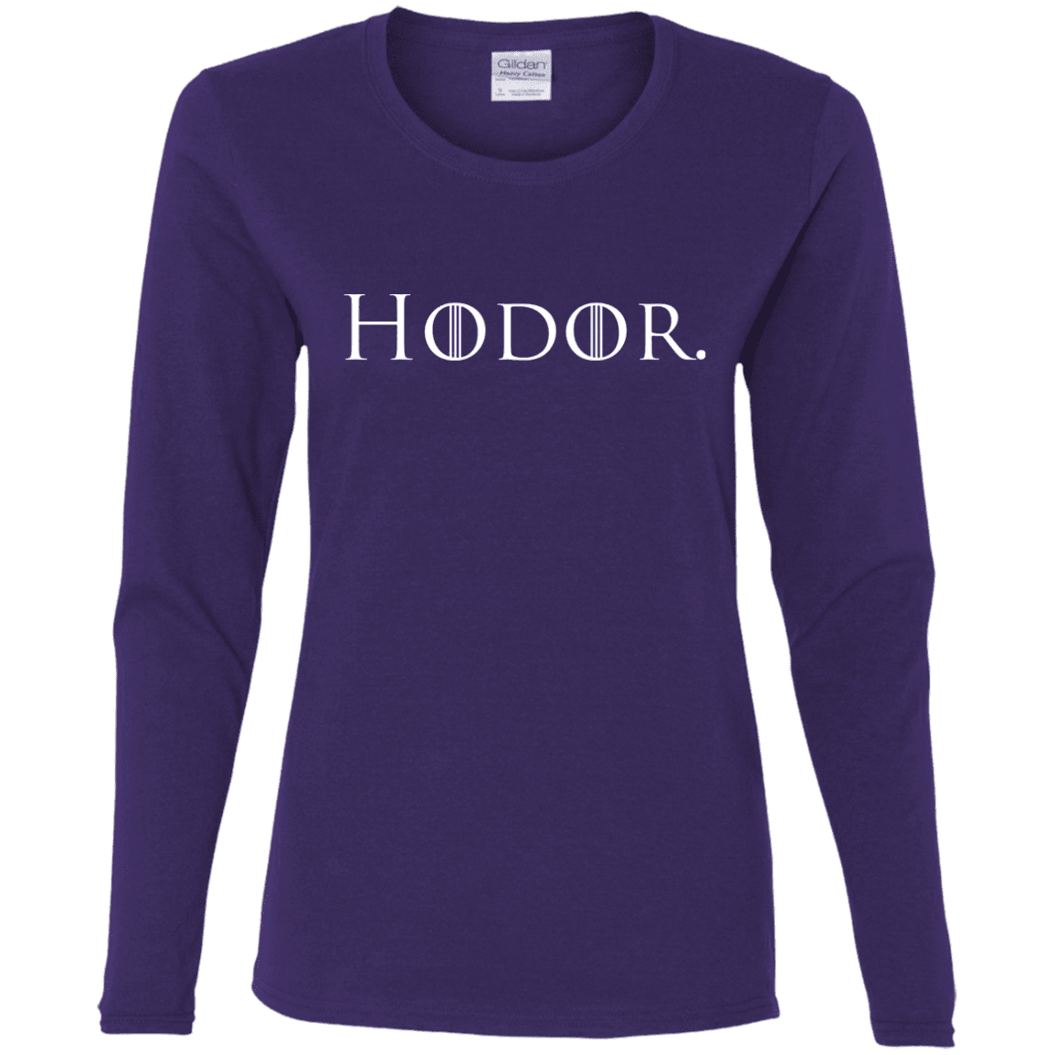 T-Shirts Purple / S Hodor. Women's Long Sleeve T-Shirt