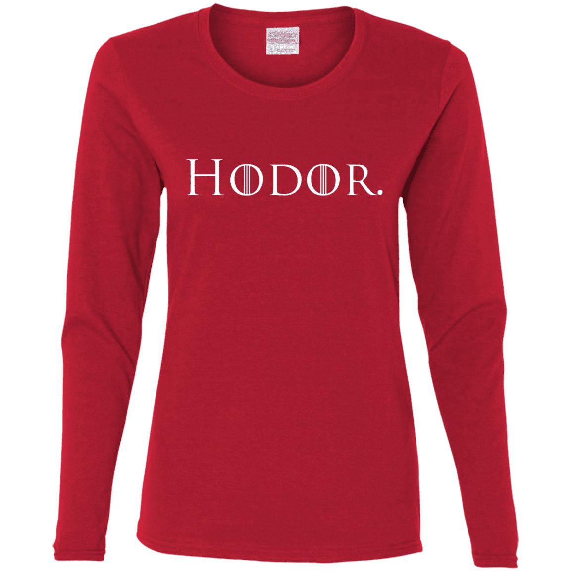 T-Shirts Red / S Hodor. Women's Long Sleeve T-Shirt