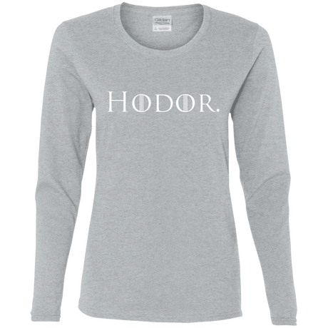 T-Shirts Sport Grey / S Hodor. Women's Long Sleeve T-Shirt