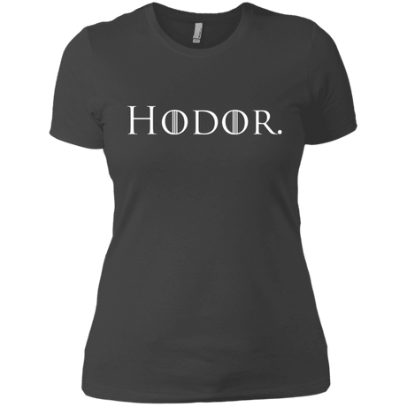 T-Shirts Heavy Metal / X-Small Hodor. Women's Premium T-Shirt