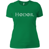 T-Shirts Kelly Green / X-Small Hodor. Women's Premium T-Shirt