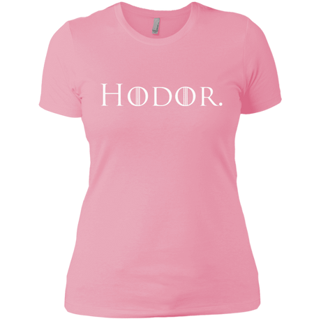 T-Shirts Light Pink / X-Small Hodor. Women's Premium T-Shirt