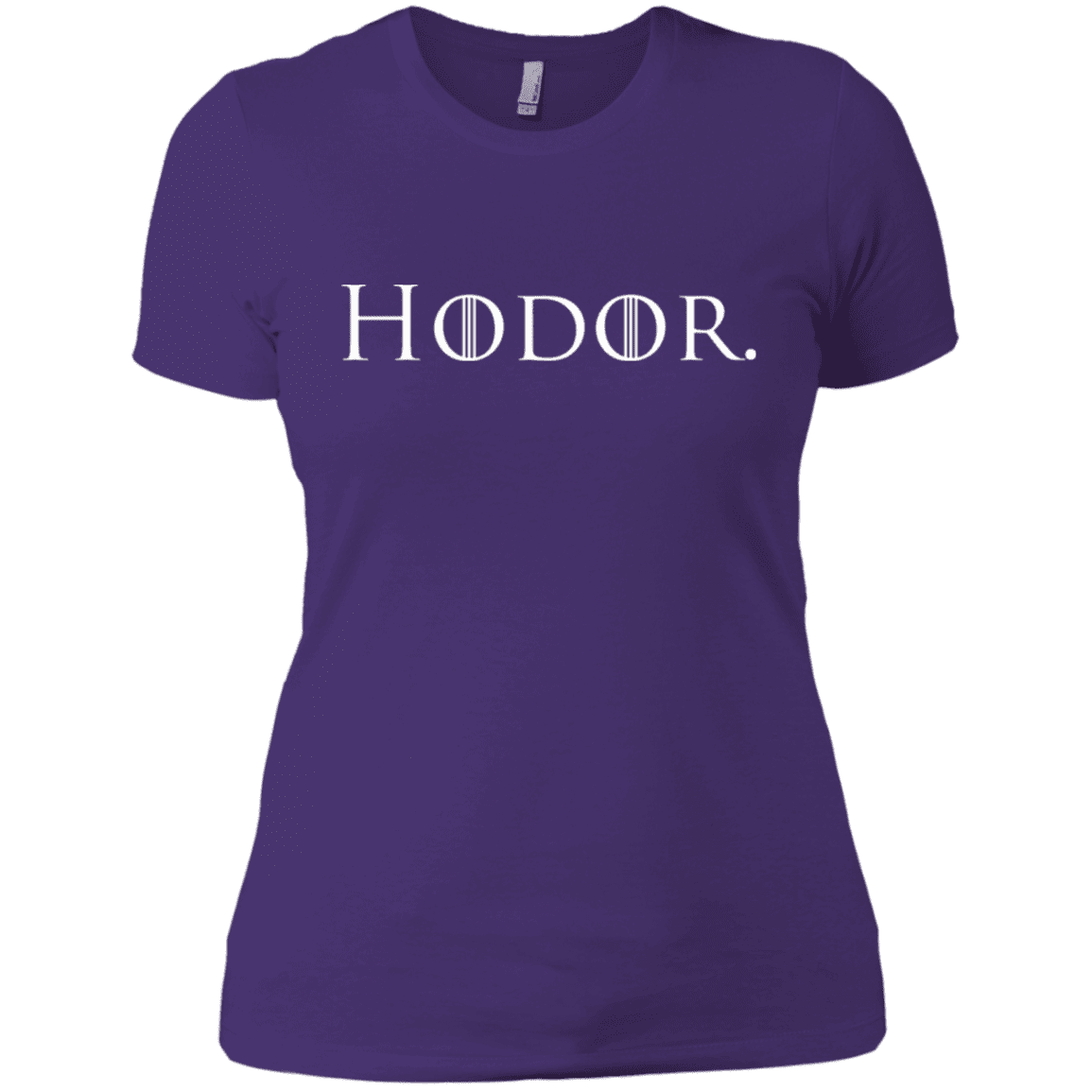T-Shirts Purple Rush/ / X-Small Hodor. Women's Premium T-Shirt