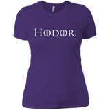 T-Shirts Purple Rush/ / X-Small Hodor. Women's Premium T-Shirt