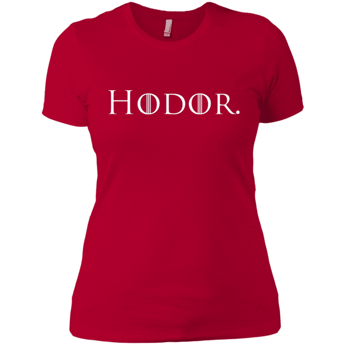 T-Shirts Red / X-Small Hodor. Women's Premium T-Shirt