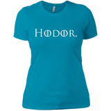 T-Shirts Turquoise / X-Small Hodor. Women's Premium T-Shirt
