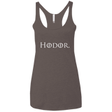 T-Shirts Macchiato / X-Small Hodor. Women's Triblend Racerback Tank