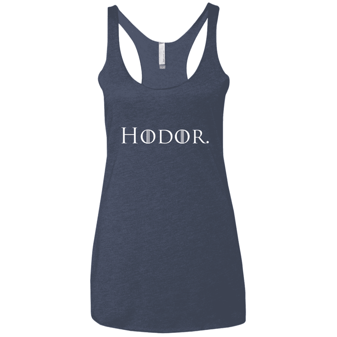 T-Shirts Vintage Navy / X-Small Hodor. Women's Triblend Racerback Tank