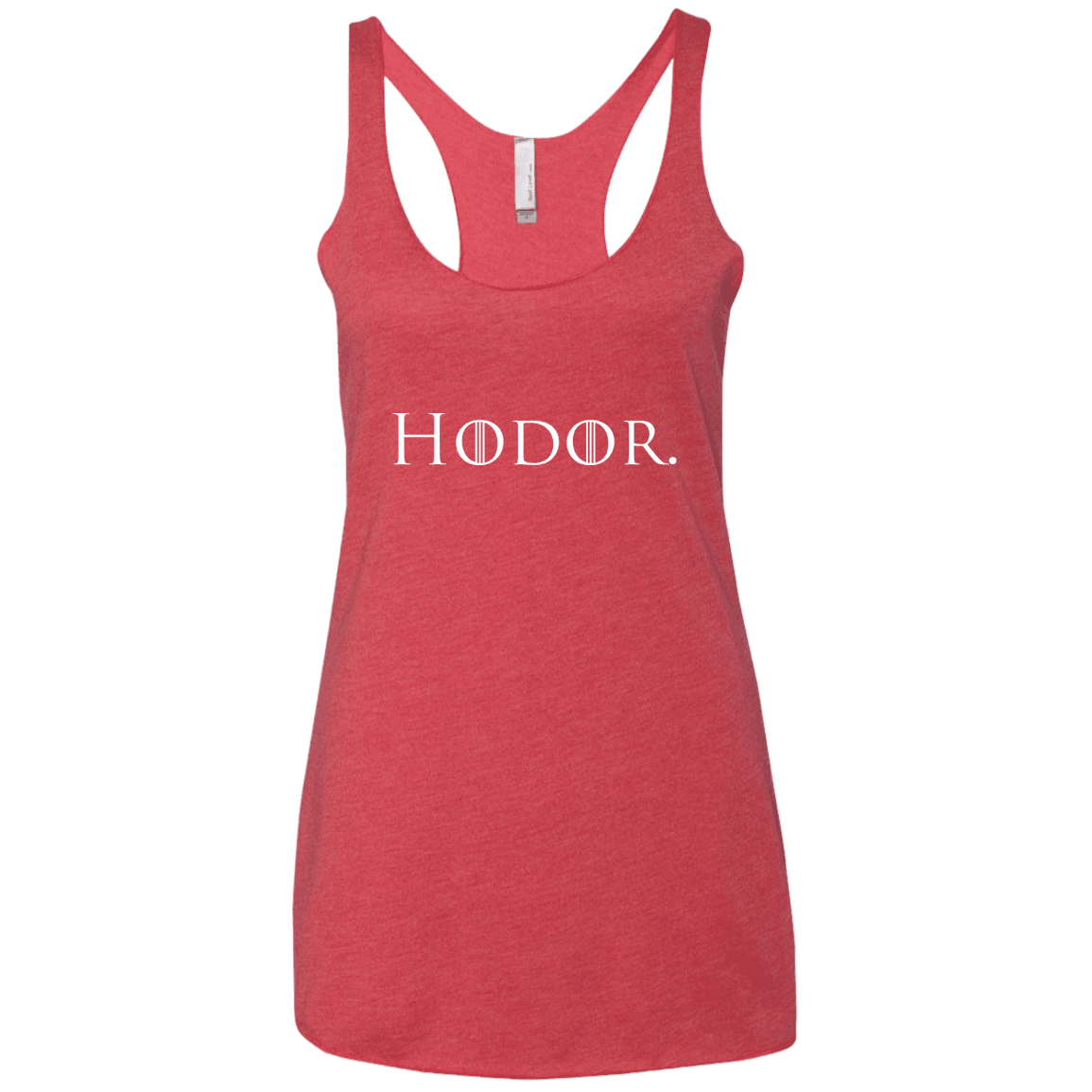 T-Shirts Vintage Red / X-Small Hodor. Women's Triblend Racerback Tank