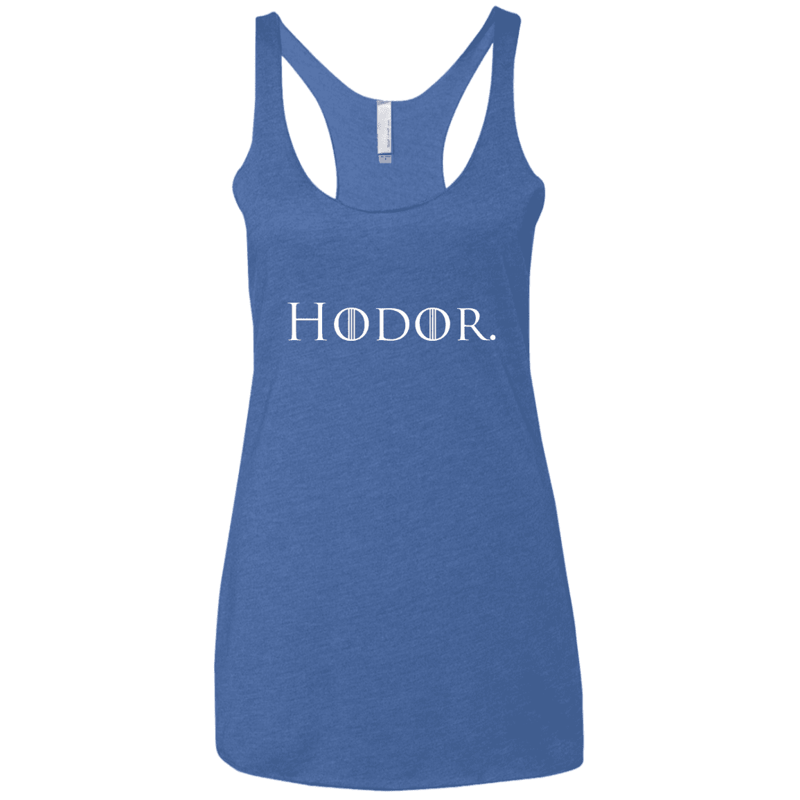 T-Shirts Vintage Royal / X-Small Hodor. Women's Triblend Racerback Tank