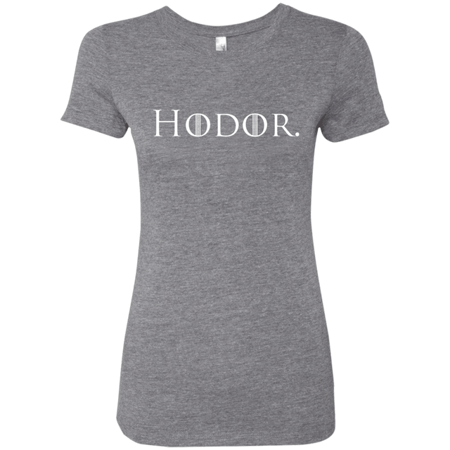 T-Shirts Premium Heather / S Hodor. Women's Triblend T-Shirt