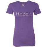 T-Shirts Purple Rush / S Hodor. Women's Triblend T-Shirt