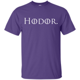 T-Shirts Purple / YXS Hodor. Youth T-Shirt