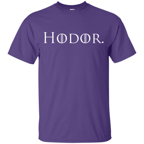 T-Shirts Purple / YXS Hodor. Youth T-Shirt