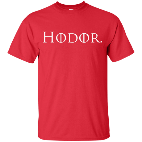 T-Shirts Red / YXS Hodor. Youth T-Shirt