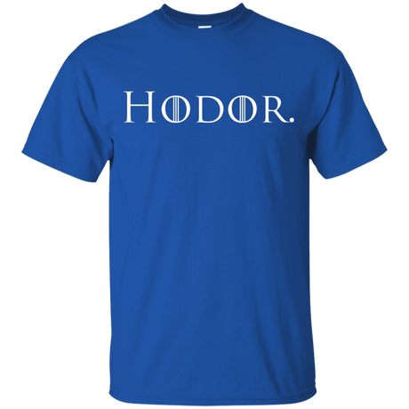 T-Shirts Royal / YXS Hodor. Youth T-Shirt