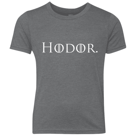 T-Shirts Premium Heather / YXS Hodor. Youth Triblend T-Shirt