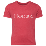 T-Shirts Vintage Red / YXS Hodor. Youth Triblend T-Shirt