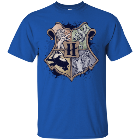 T-Shirts Royal / S Hogwarst School T-Shirt