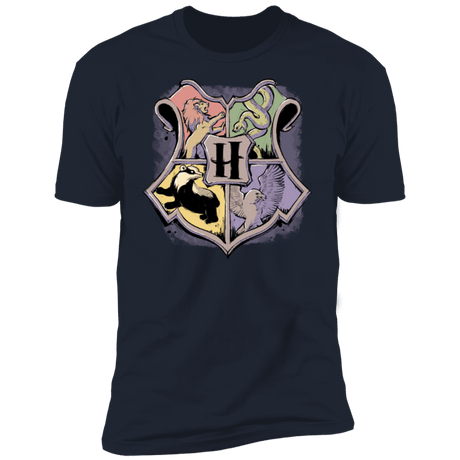 T-Shirts Midnight Navy / S Hogwarts Men's Premium T-Shirt