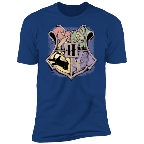 T-Shirts Royal / S Hogwarts Men's Premium T-Shirt