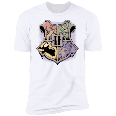 T-Shirts White / S Hogwarts Men's Premium T-Shirt